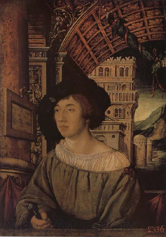 Hans Holbein Portrait of young people Spain oil painting art